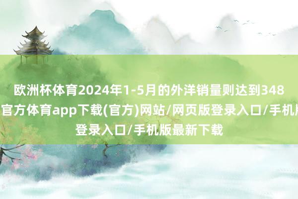 欧洲杯体育2024年1-5月的外洋销量则达到34827辆-世博官方体育app下载(官方)网站/网页版登录入口/手机版最新下载