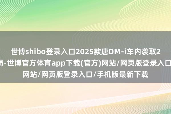 世博shibo登录入口2025款唐DM-i车内袭取2+3+2式的7座布局-世博官方体育app下载(官方)网站/网页版登录入口/手机版最新下载